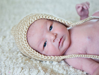 Baby Brown Pixie Elf Baby Hat