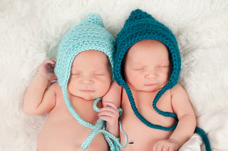 Robin's Egg Blue Pixie Elf Baby Hat