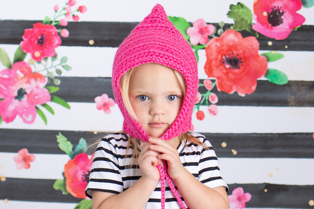 Our Pixie Elf Hats are now available in big kid sizes!
