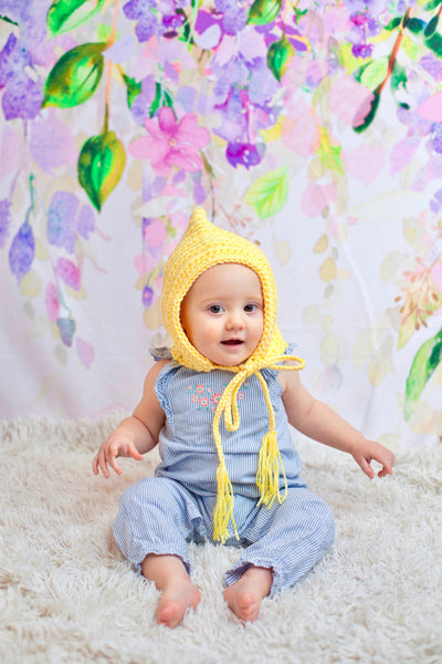 Lemonade pixie elf hat by Two Seaside Babes