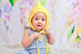 Lemonade pixie elf hat by Two Seaside Babes