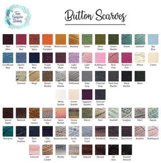 70 colors chunky crochet button scarf toddler, child, women's