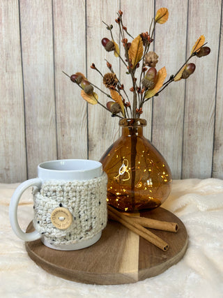 65 colors crochet mug cozy for coffee cup by Two Seaside Babes