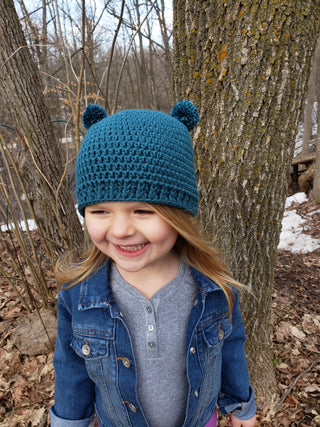 65 colors mini pom pom hat