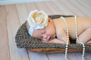 Barn Wood Brown | newborn photo prop layering baby blanket, basket stuffer, bucket filler