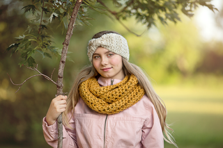 32 colors infinity cowl winter scarf