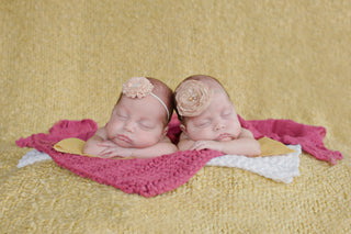 Raspberry Pink & White Sparkle | newborn photo prop layering baby blanket, basket stuffer, bucket filler