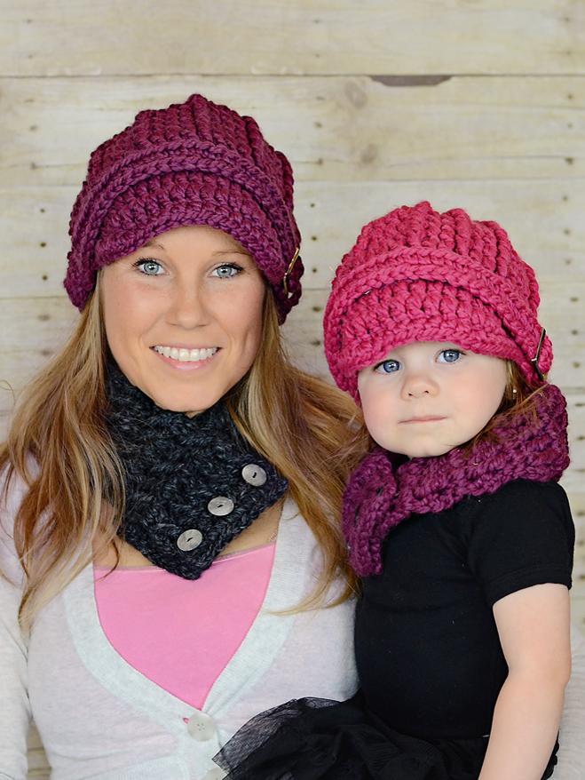 32 colors buckle beanie winter hat by Two Seaside Babes