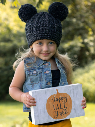 32 colors double pom beanie winter hat by Two Seaside Babes