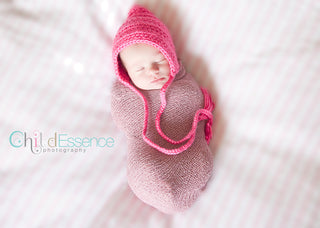 Hot Pink Pixie Elf Baby Hat