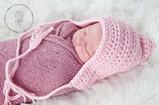 Baby Pink Pixie Elf Baby Hat