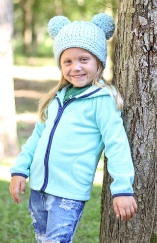 32 colors double pom beanie winter hat
