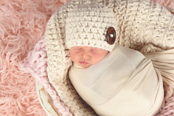 Cream Sparkle | newborn photo prop layering baby blanket, basket stuffer, bucket filler