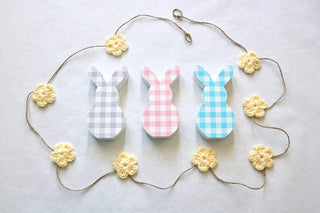 Buttercup Spring & Easter flower farmhouse garland