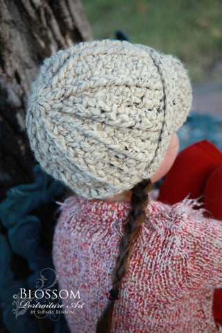 4T to Preteen Kids Oatmeal Buckle Beanie