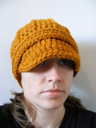 Adult Butterscotch Buckle Beanie