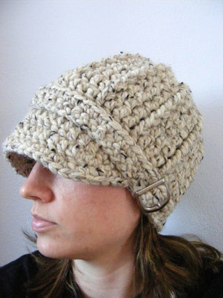 Adult Oatmeal Buckle Beanie