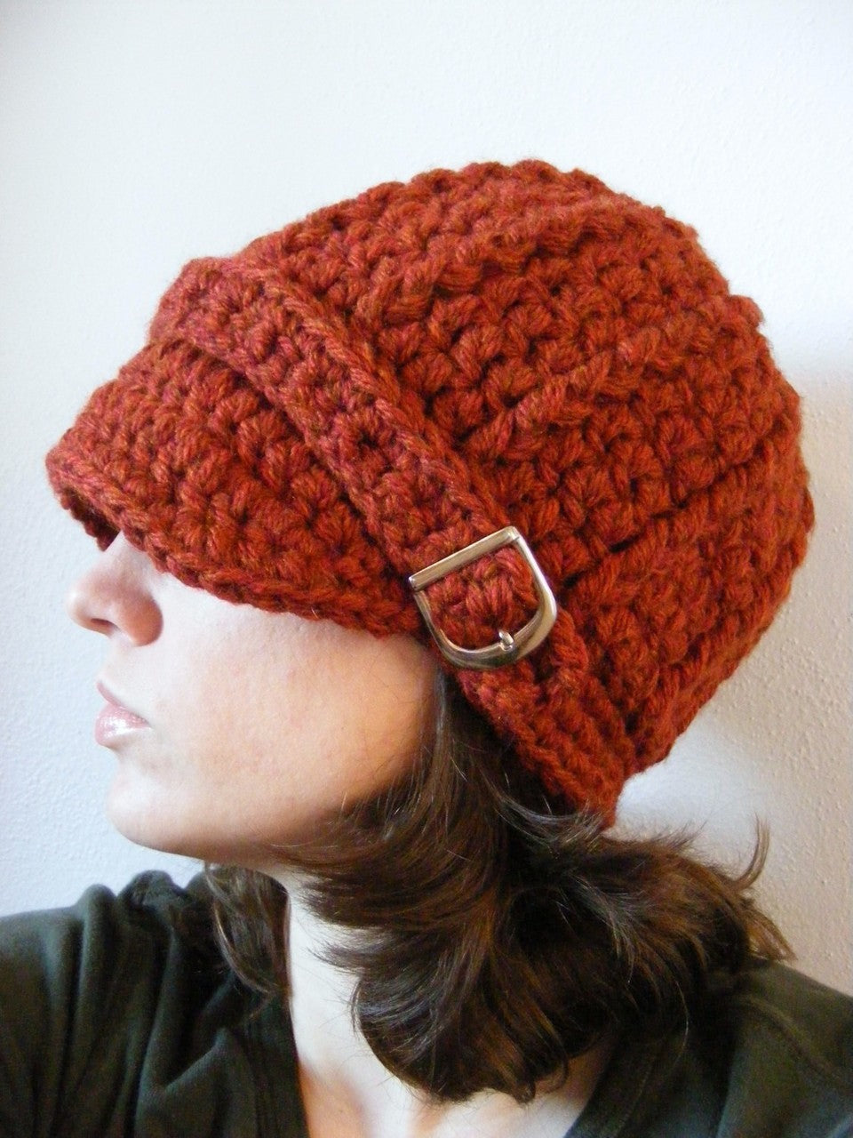 Adult Pumpkin Spice Buckle Beanie by Two Seaside Babes
